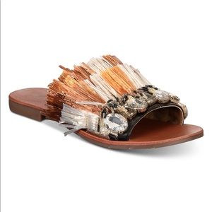 Brand New Kenneth Cole tassel sandal.